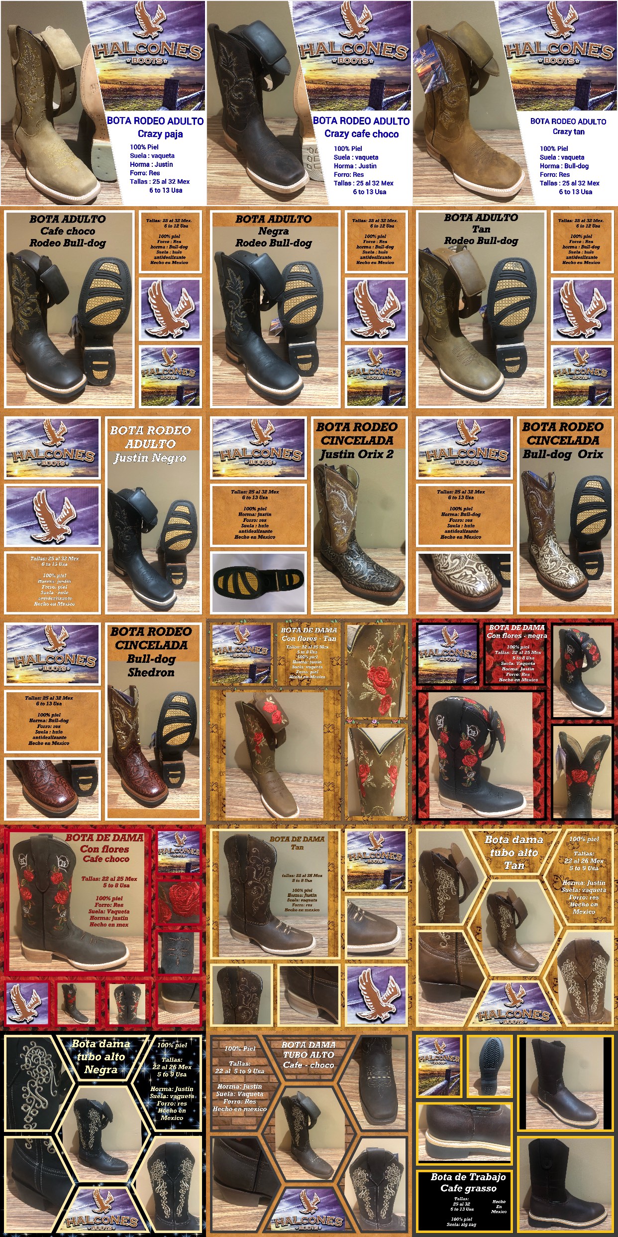 Dec 30 2019 - Halcones boots